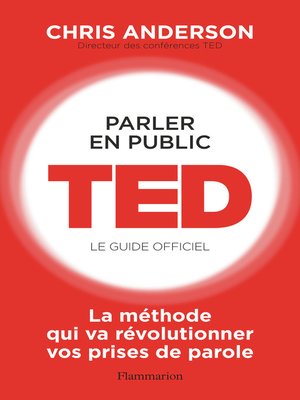 cover image of Parler en public. TED--Le guide officiel